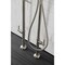Aqua Vintage CCK8108DL Freestanding Tub Faucet with Supply Line, Stop Valve, Brushed Nickel CCK8108DL - alternate 4